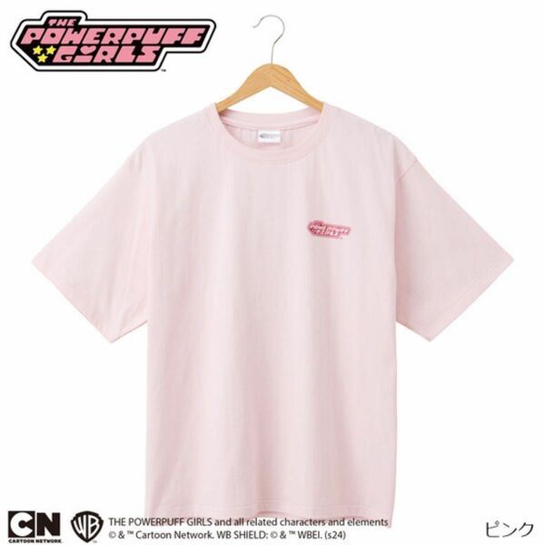 PLAZA限定　パワパフTシャツ　ピンク