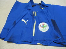 【非売品】選手支給品 イタリア代表 2006年 ホーム用 半袖 XLサイズ タイ製 カンナバーロ ドイツワールドカップ優勝時_画像3