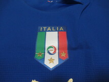 【非売品】選手支給品 イタリア代表 2006年 ホーム用 半袖 XLサイズ タイ製 カンナバーロ ドイツワールドカップ優勝時_画像6