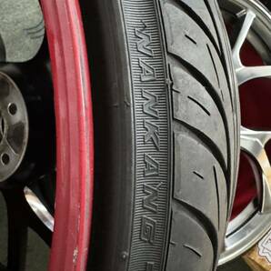 RAYS VMF 20インチ 8.5J PCD112 インセット35 タイヤMANKANG 215/40R20 送料出品者負担 引取り歓迎の画像8