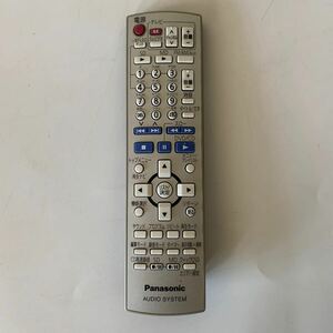 即決 【除菌済み】パナソニック リモコン EUR7720LCO Panasonic オーディオリモコン PANASONIC テレビ ビデオ MD 