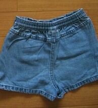 ＧＡＰ（８０）デニムのスカート風なショートズボン☆＊ベビーキッズ２３０円均一セール中_画像3