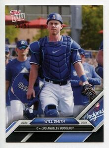 [MLB カード] 99枚限定 Will Smith 2024 Topps Now Road to Opening Day Black OD-276 Los Angeles Dodgers ウィル・スミス ドジャース