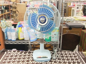 [NATIONAL] National Showa Retro electric fan 9-1989KDK 1000 jpy start 