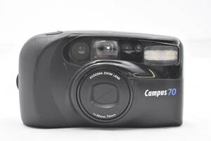 【動作不良】KYOCERA 京セラ Campus70 コンパクトフィルムカメラ (t7428)