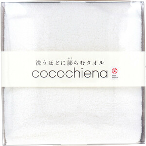 まとめ得 cocochiena(ココチエナ) ココキューブ バスタオル 約60×120cm ホワイト CE-1871 1枚入 x [2個] /k