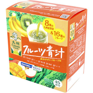  summarize profit * Kyushu Green Farm fruit green juice 3g×45. go in x [4 piece ] /k