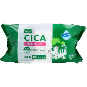 まとめ得 CICA 水99％ 赤ちゃんのおしりふき 80枚×3個入 x [16個] /k