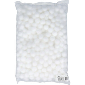  summarize profit plain white ball cotton 50g x [3 piece ] /k