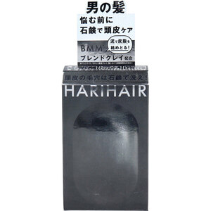 まとめ得 HARIHAIR(ハリヘア) 頭髪用石鹸 大人なクールウッドの香り 100g x [3個] /k