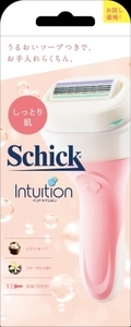 まとめ得 イントゥイション しっとり肌 ホルダー（刃付き）お試し用 Schick 女性用カミソリ x [4個] /h