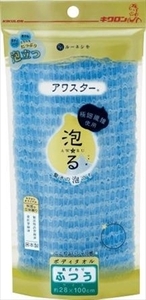 まとめ得 アワスターうつうブルー キクロン ボディタオル・スポンジ x [6個] /h