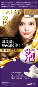 まとめ得 サロンドプロ 泡のヘアカラー・エクストラリッチ（白髪用）１＜シャイニングブラウン＞ ヘアカラー x [2個] /h