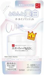 まとめ得 サナ なめらか本舗 とろんと濃ジェル 薬用美白 N（つめかえ用） 常盤薬品 化粧品 x [4個] /h