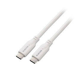 まとめ得 エレコム USB 10Gbpsケーブル(USB Type-C - USB Type-C/100W対応) 0.5m ホワイト MPA-CC1G05WH x [2個] /l