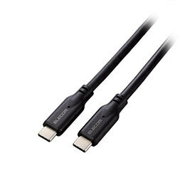 エレコム USB 10Gbpsケーブル(USB Type-C - USB Type-C/100W対応) 1m ブラック MPA-CC1G10BK /l