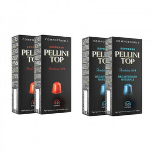 Pellini( Perry ni) Espresso Capsule top &te Cafe each 2 box set /a