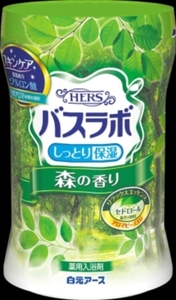 まとめ得 ＨＥＲＳバスラボボトル 森の香り６００ｇ 白元アース 入浴剤 x [15個] /h