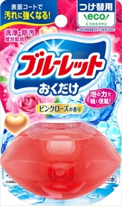 まとめ得 液体ブルーレットおくだけつけ替用 ピンクローズの香り 小林製薬 芳香剤・タンク x [8個] /h