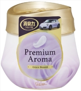 まとめ得 クルマの消臭力 Premium Aroma ゲルタイプ グレイスボーテ エステー x [12個] /h