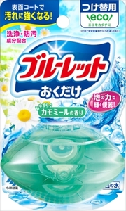 まとめ得 液体ブルーレットおくだけつけ替用 心やすらぐカモミールの香り 小林製薬 芳香剤・タンク x [5個] /h