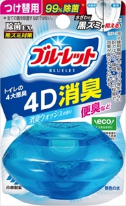 まとめ得 液体ブルーレットおくだけ除菌ＥＸ４Ｄ消臭 つけ替用 消臭ウォッシュの香り 小林製薬 x [12個] /h