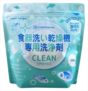 まとめ得 クリーン食器洗い乾燥機専用洗浄剤 ５００ｇ ちのしお社 食器用洗剤 x [12個] /h