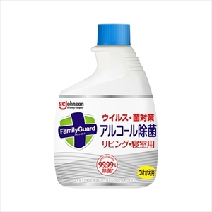 まとめ得 ファミリガードアルコール除菌 リビング・寝室用付替４００ＭＬ ジョンソン 住居洗剤・重曹 x [8個] /h