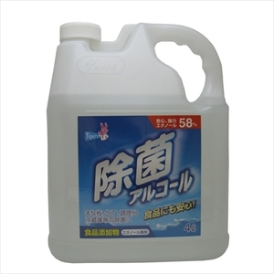 まとめ得 食品添加物 除菌アルコール ４Ｌ 友和 消毒用アルコール x [4個] /h