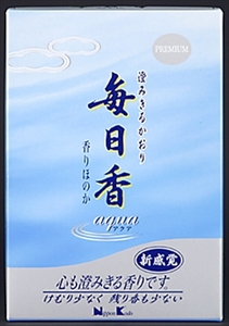 まとめ得 プレミアム毎日香 アクア 大型バラ詰 日本香堂 お線香 x [2個] /h
