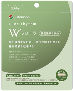 まとめ得 ルナリズムＷフローラ３０日分 メニコン 健康食品 x [4個] /h