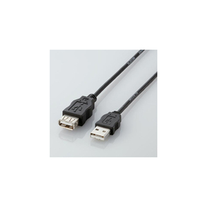 まとめ得 エレコム エコUSB延長ケーブル(1m) USB-ECOEA10 x [3個] /l