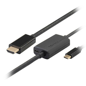 ラトックシステム USB Type-C to HDMI 変換ケーブル(PD対応・3m) RS-UCHD4K60-3M /l