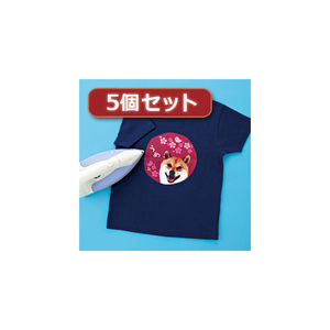 【5個セット】 サンワサプライ インクジェットカラー布用アイロンプリント紙 JP-TPRCLN-10X5 /l