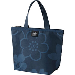  summarize profit [5 piece set ]rep flower keep cool tote bag S navy REP-536209X5 x [2 piece ] /l