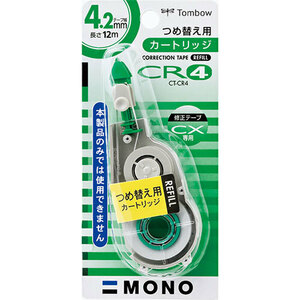 まとめ得 トンボ鉛筆 修正テープ モノCX用カートリッジ CR4 Tombow-CT-CR4 x [5個] /l