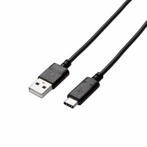 エレコム USB2.0ケーブル(認証品、A-C) 2m ブラック MPA-AC20NBK /l