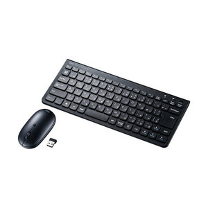 サンワサプライ マウス付きワイヤレスキーボード ブラック SKB-WL32SETBK /l