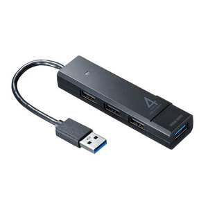 まとめ得 サンワサプライ USB3.1 Gen1+USB2.0コンボハブ ブラック USB-3H421BK x [2個] /l