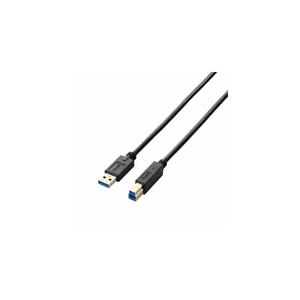 まとめ得 エレコム USB3.0ケーブル(A-B) 2m ブラック USB3-AB20BK x [2個] /l