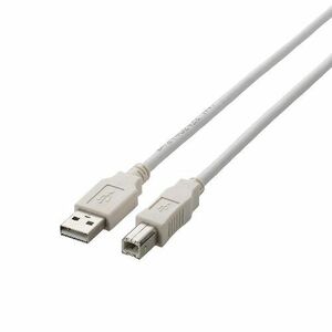 エレコム　USB2.0ケーブル 5m ホワイト U2C-BN50WH /l
