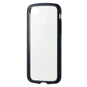 まとめ得 エレコム iPhone SE 第3世代 TOUGH SLIM LITE フレームカラー 背面ガラス ブラック PM-A22STSLFCGBK x [2個] /l