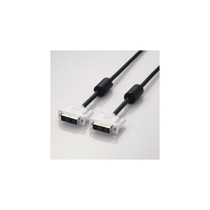 5個セット エレコム DVIシングルリンクケーブル(デジタル) 3m ブラック CAC-DVSL30BKX5 /l