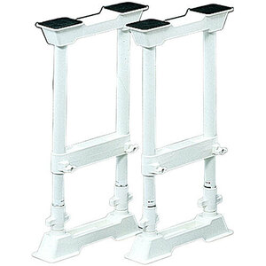  Iris o-yama furniture turning-over prevention flexible stick 2 pcs insertion M white SP-45W /l