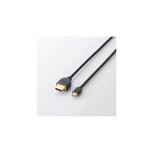まとめ得 エレコム イーサネット対応HDMI-Microケーブル(A-D) 1.5m ブラック DH-HD14EU15BK x [2個] /l