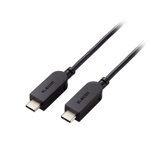 まとめ得 エレコム スイング式USB Type-C(TM)ケーブル 約1.2m ブラック MPA-CCSW12BK x [2個] /l