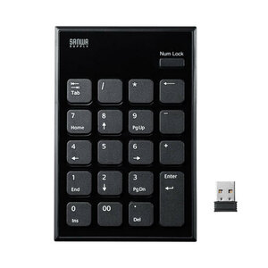  Sanwa Supply беспроводной USB цифровая клавиатура черный NT-WL21BK /l