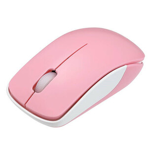 Digiote geo ..~. operation wireless 3 button BlueLED mouse pink MUS-RKT186P /l