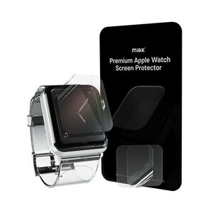 まとめ得 miak セルフヒーリング 液晶保護フィルム for Apple Watch SE/6/5/4 44 (2枚入り) MA22175AW x [2個] /l