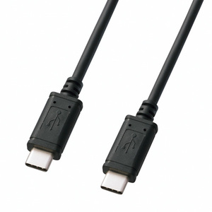 サンワサプライ USB2.0 Type-Cケーブル 2m ブラック KU-CC20 /l